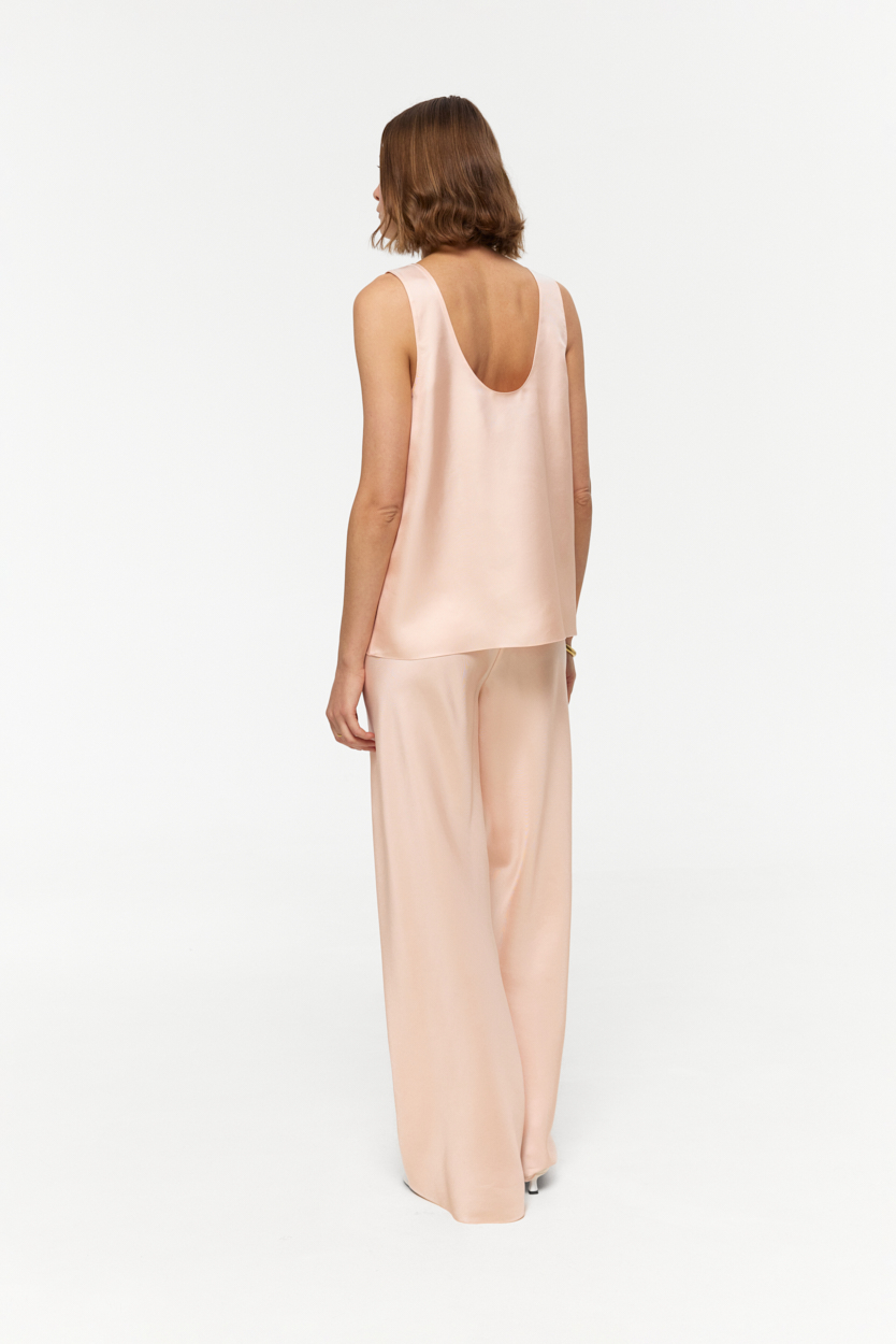 Donna Sakura tank top in Silk Twill