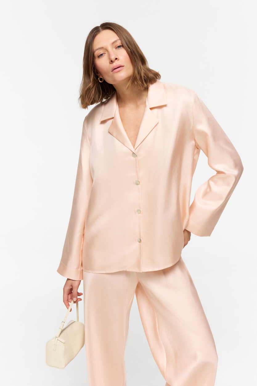 Bridgette Sakura blouse in Silk Twill